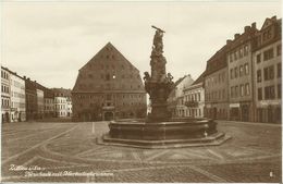 AK Zittau Neustadt Mit Geschäften & Herkulesbrunnen ~1920 #06 - Zittau