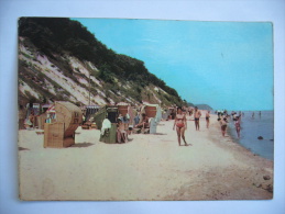 Germany: Ückeritz Auf Usedom - Der Strand Mit Leute - 1969 Used - Zinnowitz