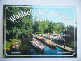 Germany: Waldschlößchenhafen - Hafen II. - Erholungsort, Burg / Spreewald - Unused - Luebben (Spreewald)