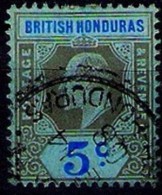 # BRITISH HONDURAS, 1902 - Edward - Honduras Britannique (...-1970)