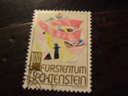 LIECHTENSTEIN 1994 NATALE 1 F USATO - Gebraucht