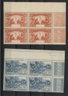 CAMEROUN, 2 VARIETIES MISSING INSCRIPTION OF CAMEROUN 1937, NH - Unused Stamps