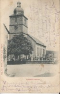 Eglise De Pouxeux 88 CPA Ecrite Et Timbrée Le 17 Nov 1901 - Pouxeux Eloyes