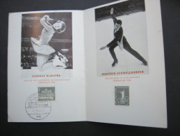 DORTMUND, Sonderkarte 1960, Eiskunstlauf - Dortmund