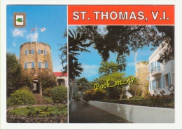 {35104} Antilles , Virgin Islands , Saint Thomas , The Iimposing Blue Beard's Castle Complex ; Multivues - Isole Vergini Americane