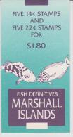 Marshall Inseln / Marshall Island 1988 Booklet ** MNH - Fische / Fish - Marshallinseln