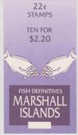 Marshall Inseln / Marshall Island 1988 Booklet ** MNH - Fische / Fish - Marshallinseln