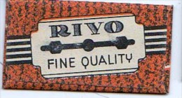 RAZOR BLADE RASIERKLINGE RIVO FINE QUALITY - Razor Blades