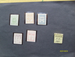 Armate Del NORD OVEST Serie Completa Nuova Guerra Civile - Unused Stamps