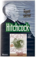 ALFRED HITCHCOCK CASSETTE 73mm VHS NEUVE SOUS BLISTER NOIR ET BLANC AGENT SECRET VERSION FRANCAISE EDITION ATLAS SYLVIA - Politie & Thriller