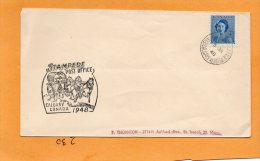 Canada 1948 Stampede Post Office Cover - HerdenkingsOmslagen