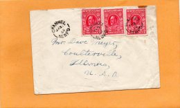 Newfoundland 1933 Cover Mailed To USA - 1908-1947