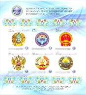 2013. Kyrgyzstan, 13th Meeting Of Shanghai Cooperation Organization, Sheetlet Imperforated, Mint/** - Kirghizistan