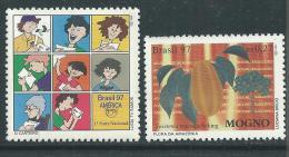 Brésil  N° 2309 + 2329  XX  Les 2 Valeurs Sans Charnière, TB - Unused Stamps