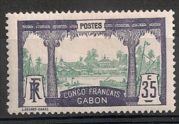 Gabon. 1910. N° 41. Neuf * MH. - Otros & Sin Clasificación