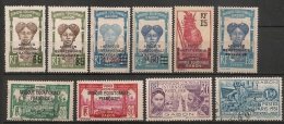 Gabon. 1925-1931. Entre N° 108 Et 124. Oblit. Et Neuf * MH. - Sonstige & Ohne Zuordnung