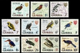 (014) Gambia / Gambie  Birds / Oiseaux / Vögel / Vogels ** / Mnh Michel Ex 210-222 - Gambie (1965-...)