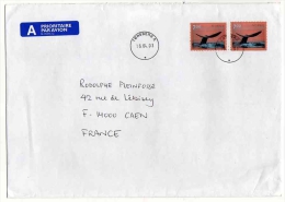 WHALE Tail Queue De Baleine Wal Norge Norway Stamps Postmarked Tonsberg A 16 04  2003 On Cover To France - Wale