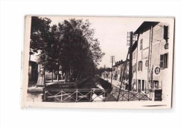 01 MONTLUEL Bords De Sereine, Pont Montbreval, Remparts, Ed Souchon, CPSM 9x14, 1950 - Montluel