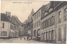 Cpa - Ardres - La Rue Nationale ( En L'état ) - Ardres