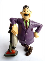 Figurine BOB ET BOBETTE AU TEXAS - 2009 - COLPORTEUR EN ASPIRATEUR - Vandersteen - Figurines En Plastique