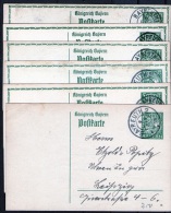 Bayern 6 PK 1914 Bis 17 Aus Bayreuth - Sonstige & Ohne Zuordnung