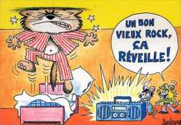 BARBEROUSSE Un Bon Vieux Rock Ca Reveille, Chat, Souris, Lit Transistor - Barberousse