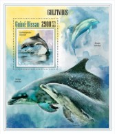 Guinea Bissau. 2013 Dolphins. (503b) - Delfines