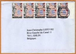 Enveloppe Cover Brief  Hertogenbosch à Ghlin - Storia Postale