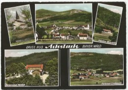 Delcampe - ACHSLACH Bayer. Wald Pension EULENHOF Berggasthof KALTECK Ferienort LINDENAU Bayern Regen 1965 - Regen