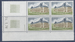 N° 1873 Château De Malmaison - Coin Daté 24-03-76 - 1970-1979