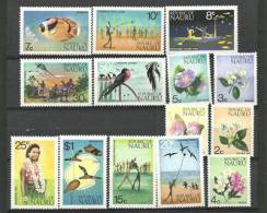 ILE NAURU. émission De L´année 1973. 14 T-p Neufs ** Yv. 88/101. Cote 20,00 € - Nauru