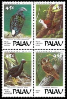 (038 T) Palau  Animals / Birds / Oiseaux / Vögel / Vogels  ** / Mnh  Michel 265-68 - Palau