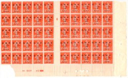 Cilicie - Maury N° 92 I -50 Timbres Mill. 6 + Variétés : E Fermé/tous & M Tronqué (case 9+11+30) + Case  50 F Tronqué - Ungebraucht