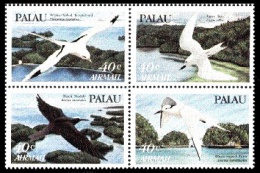 (012 T) Palau  Animals / Birds / Oiseaux / Vögel / Vogels  ** / Mnh  Michel 47-50 - Palau