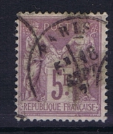 France: Yvert Nr 95 ,  Obl. - 1876-1898 Sage (Tipo II)