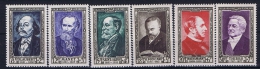 France: Yvert  Nr  930 - 935 ,  1952, MNH/** - Ongebruikt