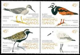 (01) Marshall Isl.  Birds / Oiseaux / Vögel / Vogels  ** / Mnh  Michel 222-25 - Marshall Islands