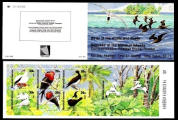 (22) Marshall Isl.  Birds Booklet / Carnet Oiseaux / MH Vögel / Boekje Vogels  ** / Mnh  Michel 363-69 MH - Marshallinseln