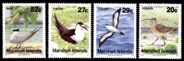 (17) Marshall Isl.  Birds / Oiseaux / Vögel / Vogels  ** / Mnh  Michel 343-46 - Islas Marshall