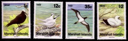 (18) Marshall Isl.  Animals / Birds / Oiseaux / Vögel / Vogels  ** / Mnh  Michel 381-84 - Marshalleilanden