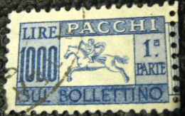 Italy 1954 Parcel Post 1000L - Used - Colis-postaux