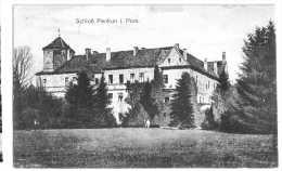 Schloß Penkun In Pommern Belebt 2.8.1920 Gelaufen - Löcknitz