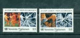 Nations Unies Vienne 1987 - Michel N.71/72 - "Oui à La Vie - Non à La Drogue" - Ungebraucht