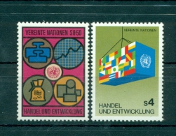 Nations Unies Vienne 1983 - Y & T N.34/35 - Commerce Et Développement - Ungebraucht