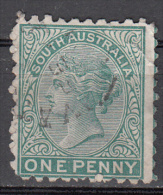 South Australia  Scott No.  57   Year  1868   Perf. 10   Wmk  72 - Usados