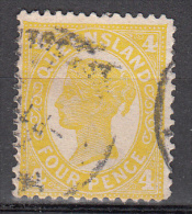 Queensland   Scott No 135  Used   Year  1907  Wmk. 12 - Used Stamps