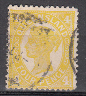 Queensland   Scott No 135  Used   Year  1907  Wmk. 12 - Oblitérés