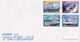 Tokelau 2002 Ships FDC - Tokelau