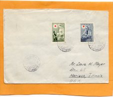 Finland 1955 Cover Mailed To USA - Covers & Documents